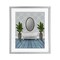 Stupell Industries Restful Wash Bathtub Framed Print Under Glass, design by Marcus Prime